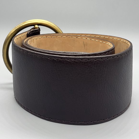 Michael Kors Wide Leather Belt main image 5